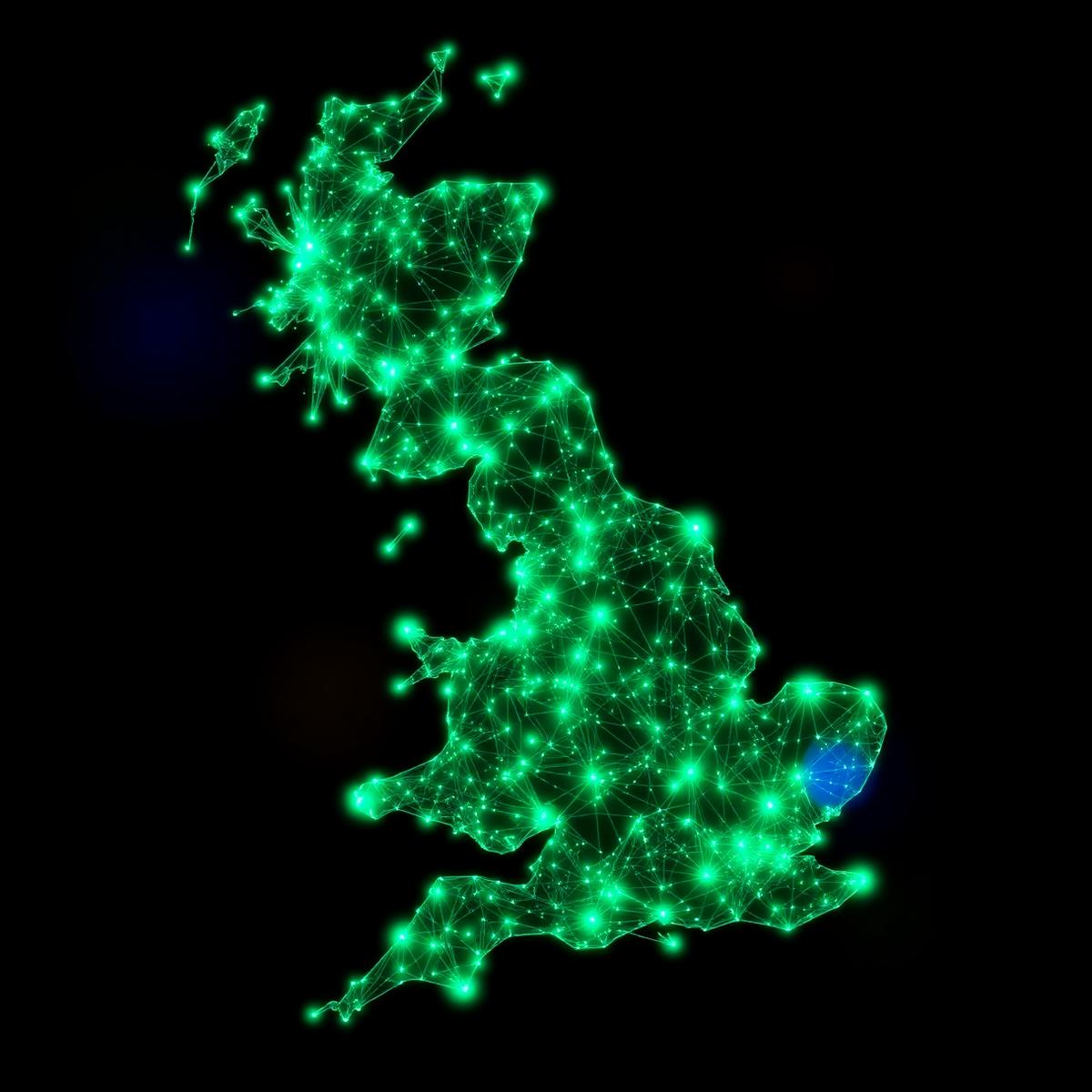 UK network nodes